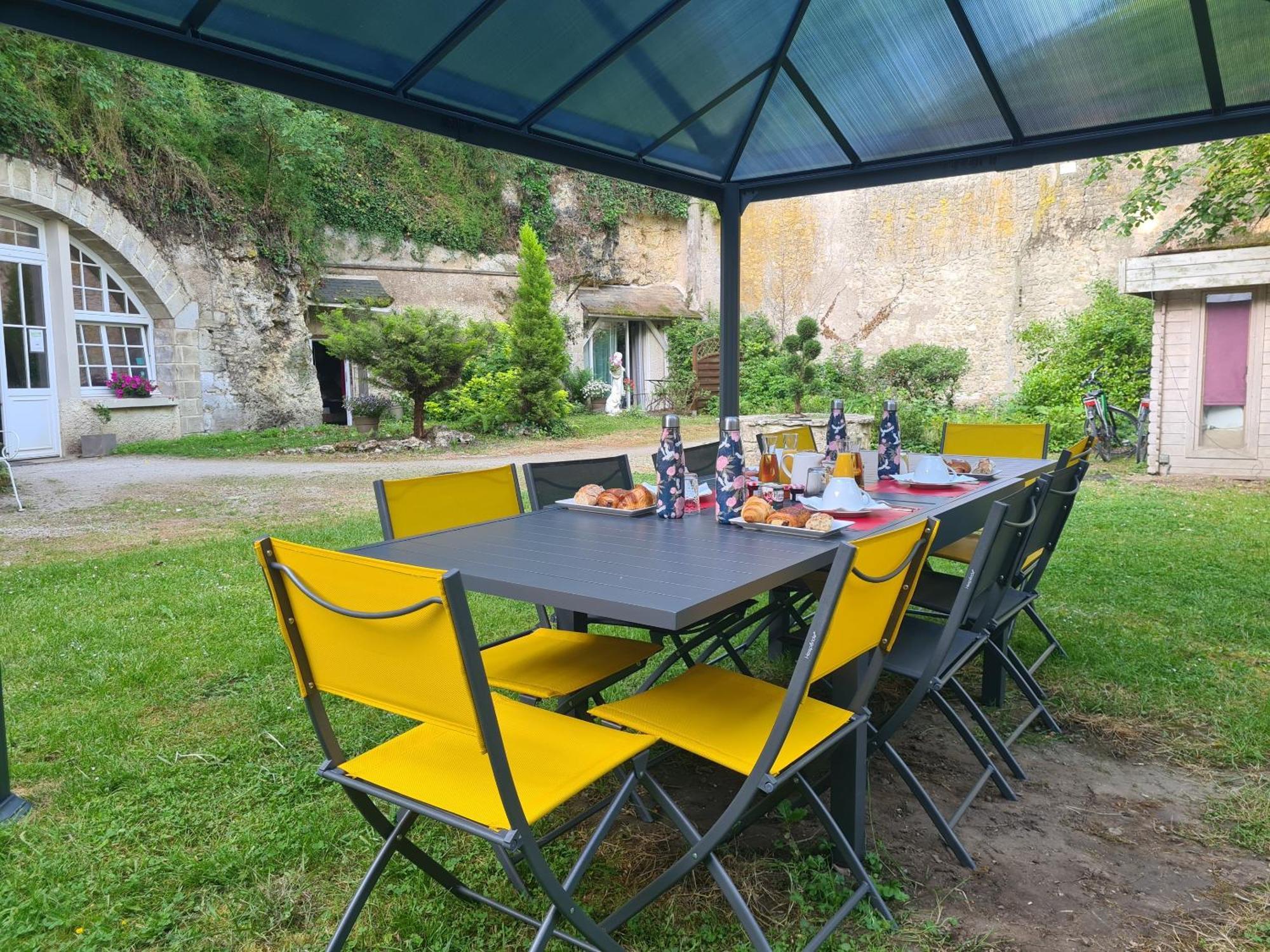 Chambres D'Hotes Troglodytes Le Clos De L'Hermitage Amboise Rom bilde