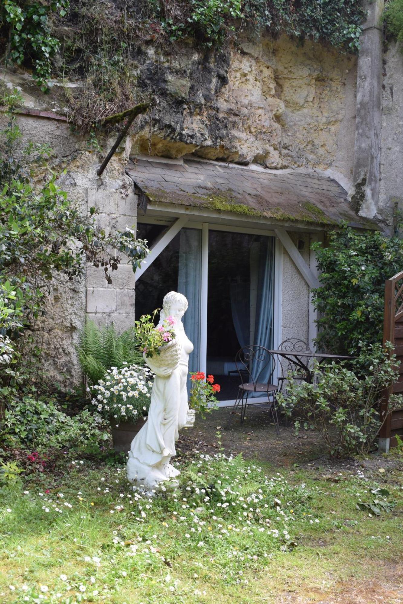 Chambres D'Hotes Troglodytes Le Clos De L'Hermitage Amboise Rom bilde