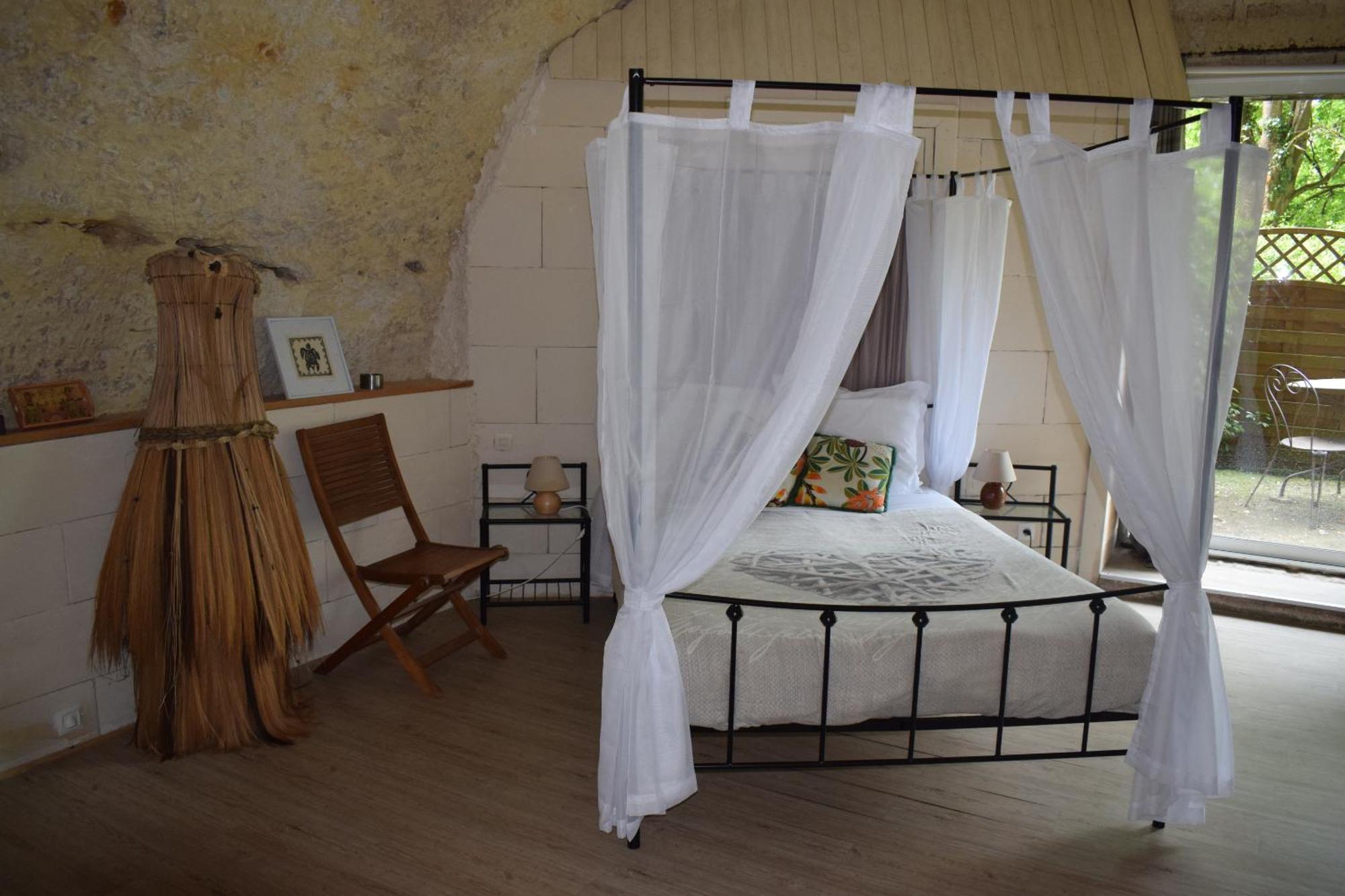 Chambres D'Hotes Troglodytes Le Clos De L'Hermitage Amboise Rom bilde