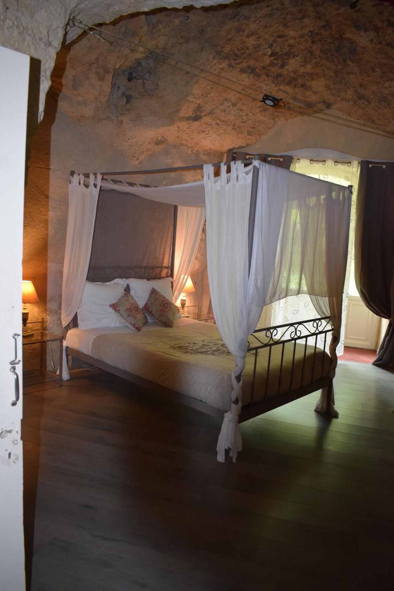 Chambres D'Hotes Troglodytes Le Clos De L'Hermitage Amboise Rom bilde